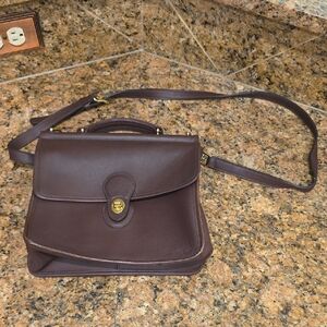 Vintage Coach Brown Willis Bag